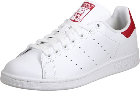 sneaker adidas stan smith weiß rot damen|adidas stan smith unisex.